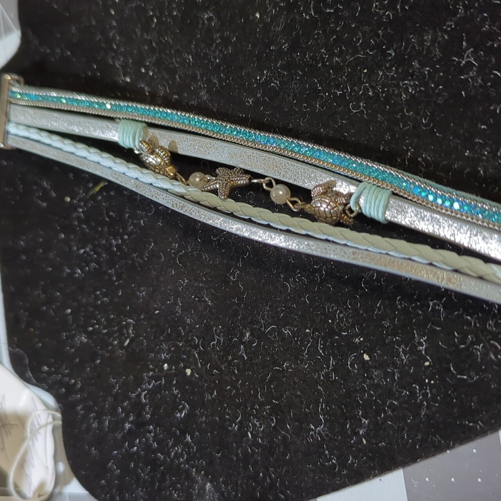 Five layer bracelet